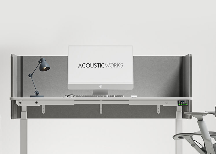 U-Shape Acoustic Desk Screens